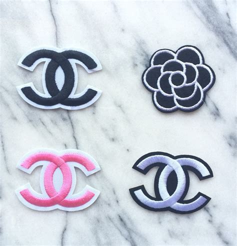 chanel inspired patches|large Chanel patch.